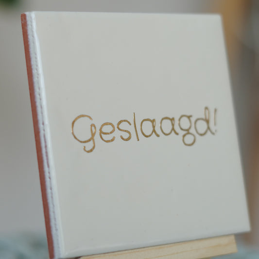 Geslaagd!