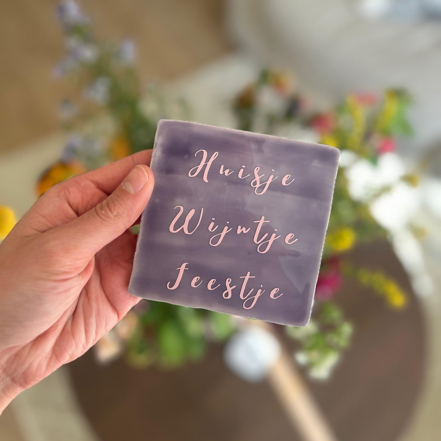Huisje wijntje feestje