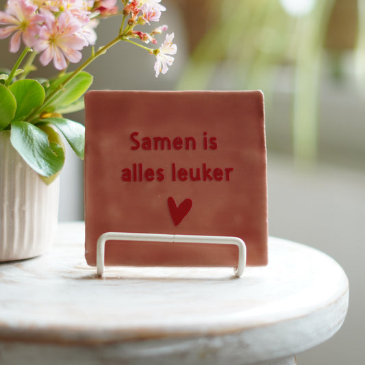 Samen is alles leuker