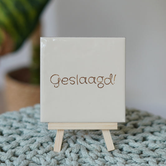 Geslaagd!